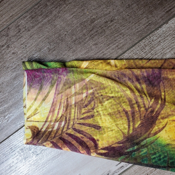 CHICO'S Tropical Paradise Parrot Rhinestone Sparkle 3/4 Sleeve Blouse Size 0 EUC - Picture 15 of 16